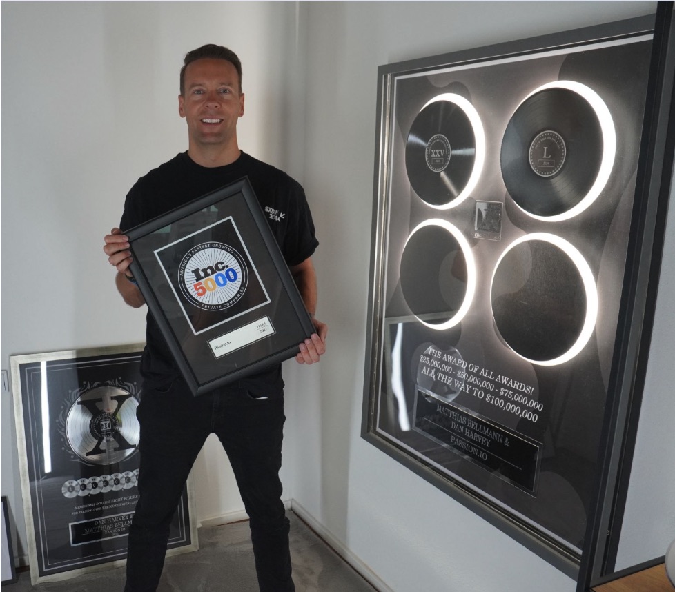 Matthias Bellmann with the Award of All Awards